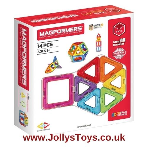 Magformers 14 Piece Magnetic Construction Set